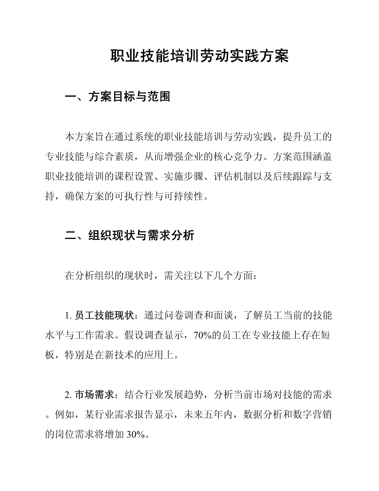 青岛市优化更新补贴性职业技能培训项目目录(图1)